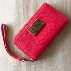 Red clutch from Marc by Marc Jacobs